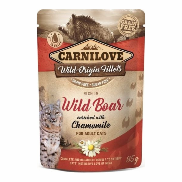 Kapsičky pro kočky Carnilove Cat 0,085 kg