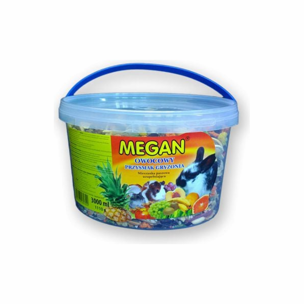 Chutná pro hlodavce Megan, s ovocem, 1,11 kg