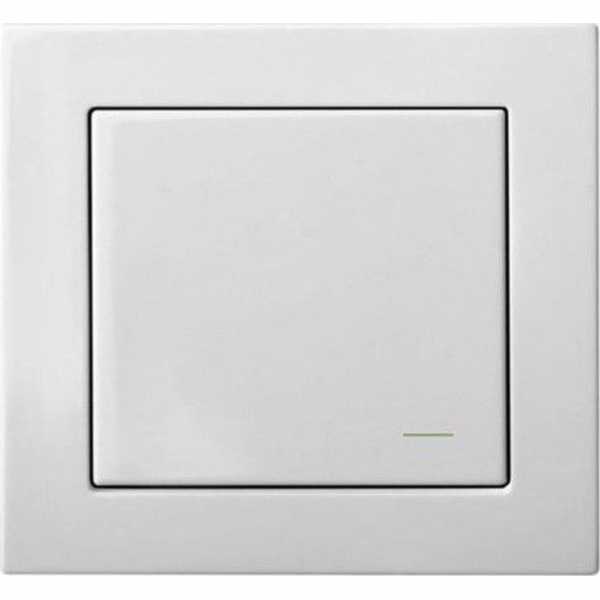 Bezdrátový vypínač LIREGUS EPSILON, RJ-314, bílá barva