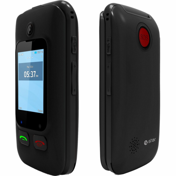 Mobilní telefon Digni Flip, černý