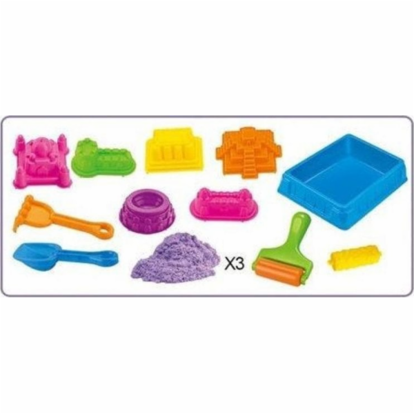 Kinetická sada hraček do písku velká 300g