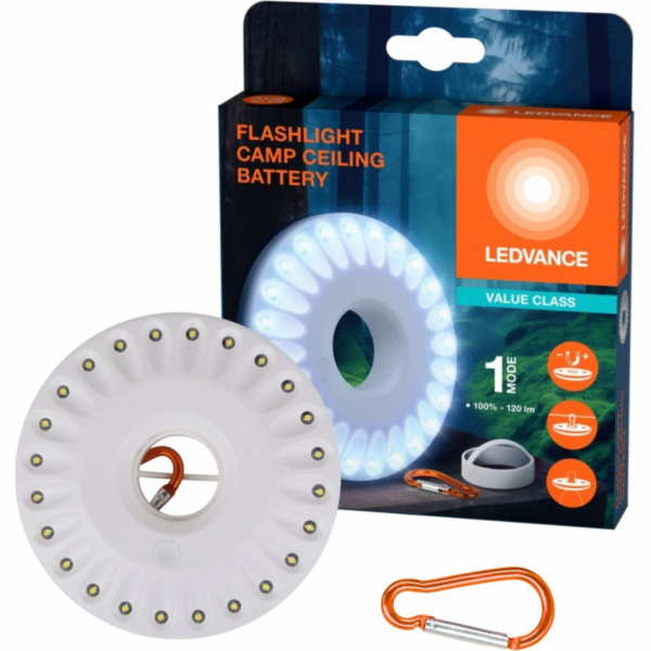 STOJANOVÁ LAMPA 1,5W 120LM 3XAA IP20