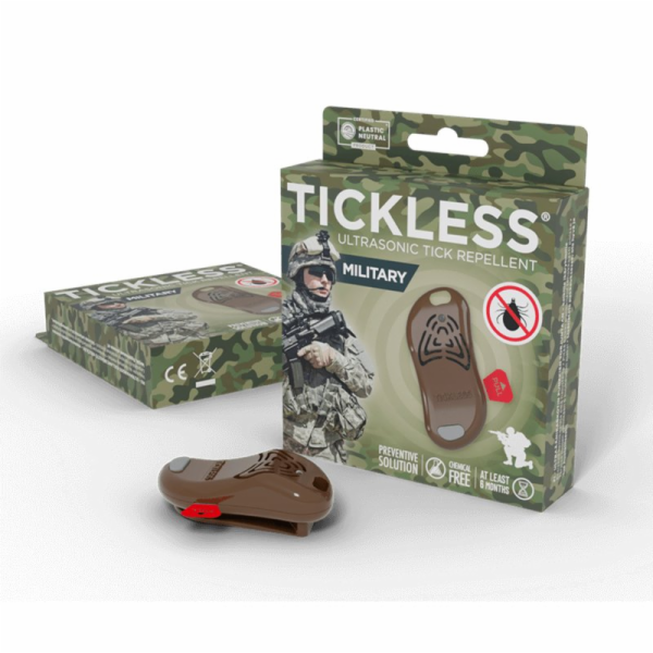 TICKLESS® MILITARY Ultrazvukový odpuzovač klíšťat a blech...