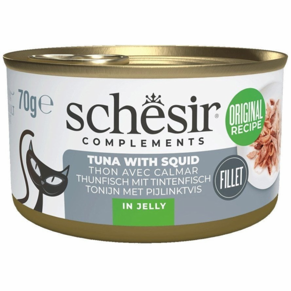 SCHESIR Complements Tuna with squids in jelly - mokré krm...
