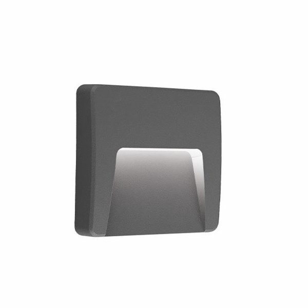 Vestavné svítidlo Viokef Cop 4308900, 3000°K, LED, šedá
