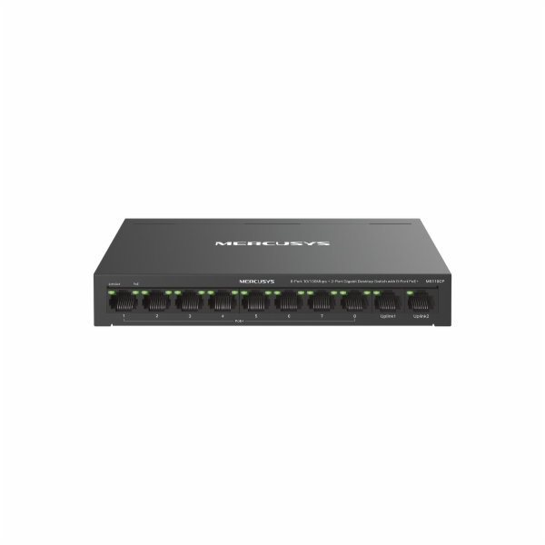 Mercusys MS110CP Síťový přepínač s podporou PoE černý