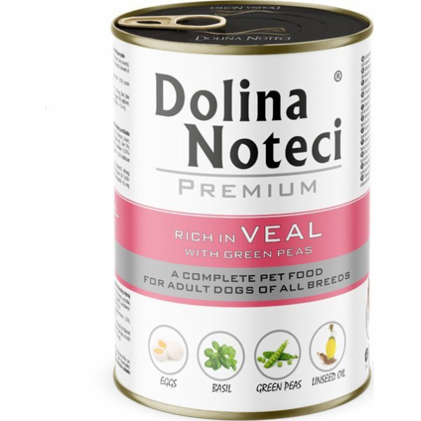 DOLINA NOTECI Premium Rich in veal with green peas - vlhk...