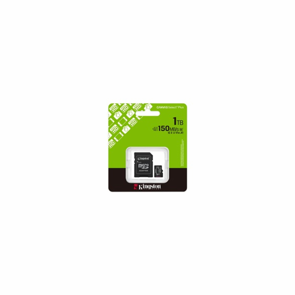Kingston Technology Canvas Select Plus Gen3 1 TB MicroSDX...