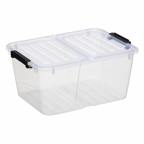 Úložný box s víkem Plast Team, 15l, 39,4x29,5x18,5cm
