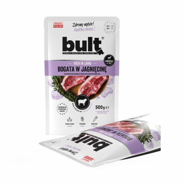 BULT Rich in lamb - vlhké krmivo pro psy - 100g