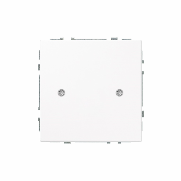 Zapuštěná krycí roleta LIREGUS MODERN, matná bílá