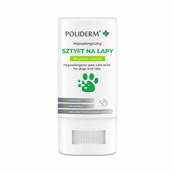 POLIDERM hypoalergenní tyčinka na tlapky pro psa a kočku ...