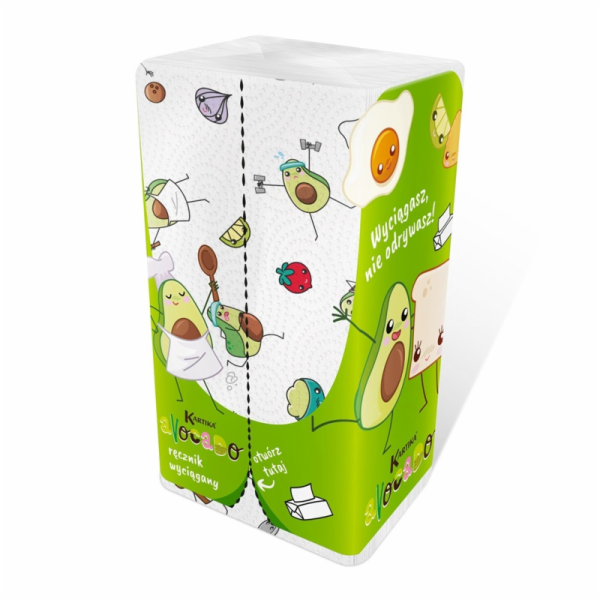 SÁČEK POP CARD AVOKÁDO 1KS 3SL