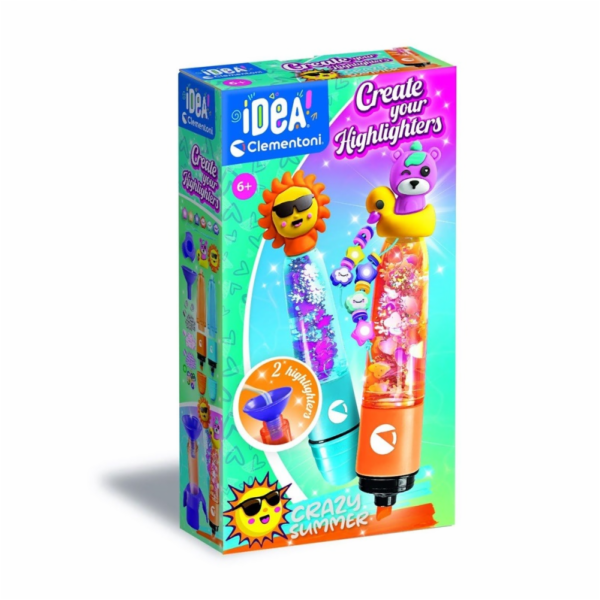 Kreativní sada zvýrazňovačů Clementoni Letní 18130