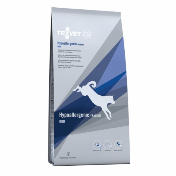 TROVET Hypoallergenic RRD Rabbit - suché krmivo pro psy -...