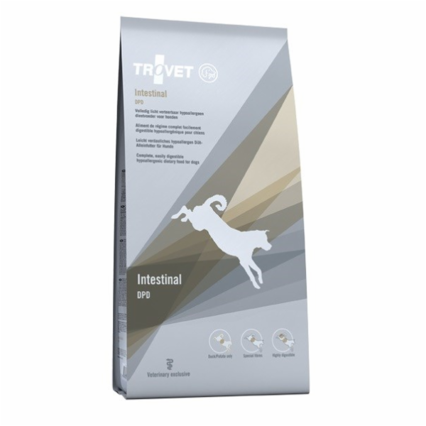 TROVET Intestinal DPD Duck - suché krmivo pro psy - 10kg
