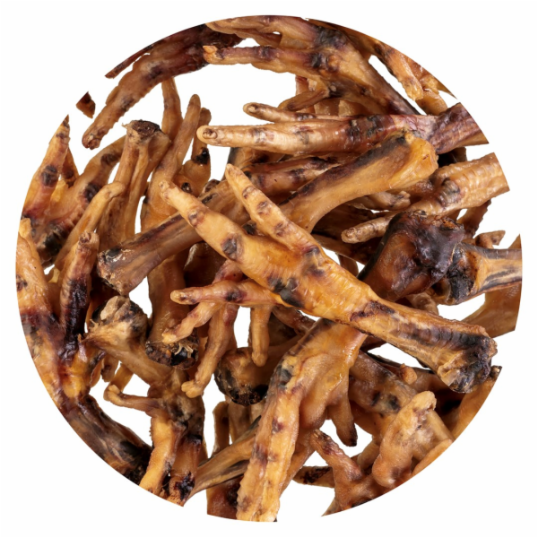PETITTO Dried chicken feet - pamlsek pro psa - 1kg