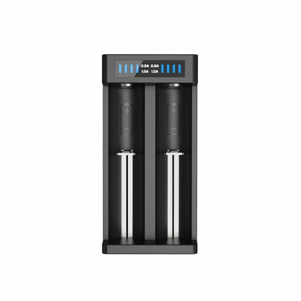 Nabíječka válcových baterií Li-ion 18650 Xtar MC2 PLUS