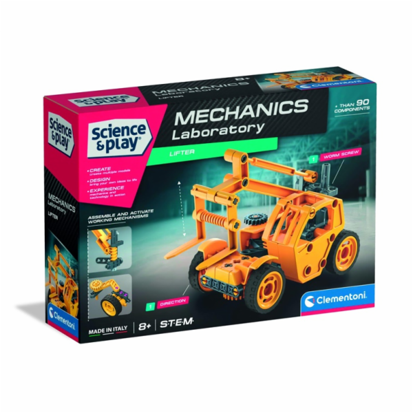 Kreativní sada Clementoni Science & Play Mechanical Lab