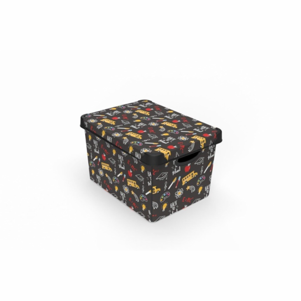 Úložný box s víkem Domoletti, 22 l