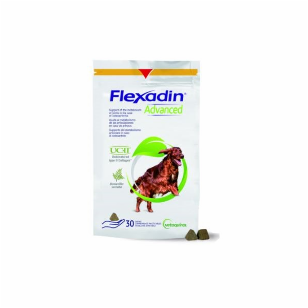Vetoquinol Flexadin Advanced - kousnutí pro psy - 30 tablet