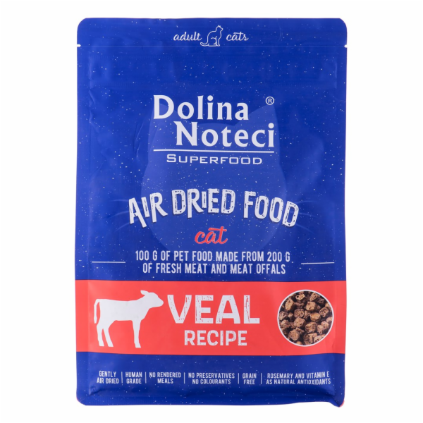 DOLINA NOTECI Superfood Telecí - sušené krmivo pro kočky ...