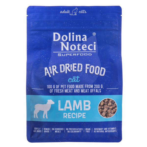 DOLINA NOTECI Superfood Jehněčí - sušené krmivo pro kočky...