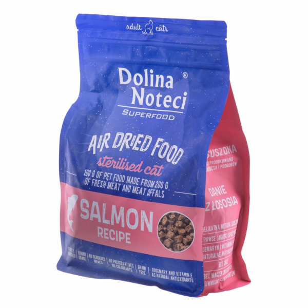 DOLINA NOTECI Superfood Sterilised Cat Losos - sušené krm...