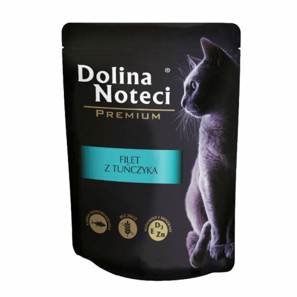 DOLINA NOTECI Premium Filet z tuňáka v omáčce - mokré krm...
