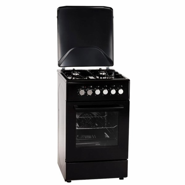 MPM MPM-56-KGM-12B Plynový/elektrický sporák Černá