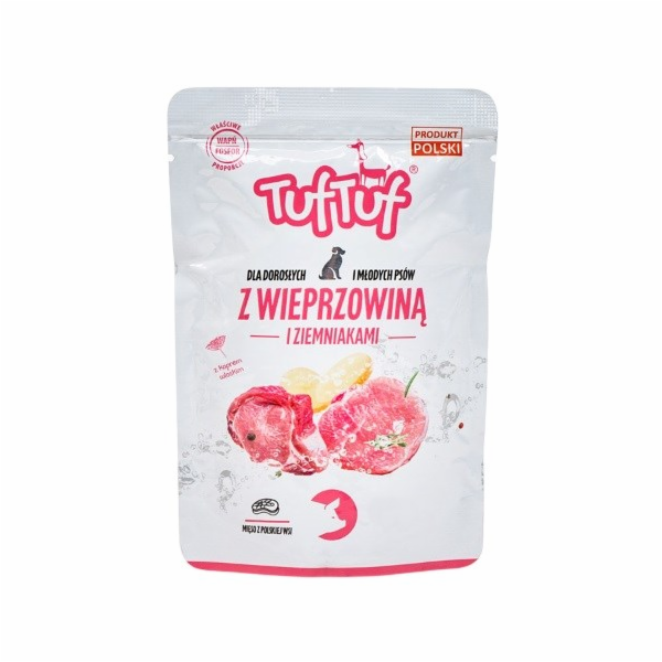 TUF TUF with pork and potatoes - vlhké krmivo pro psy - 300g