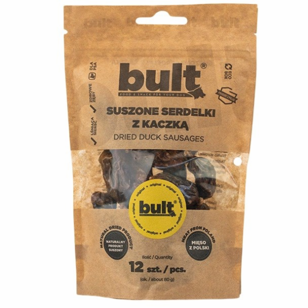 BULT Dried duck sausages - pamlsek pro psa - 12