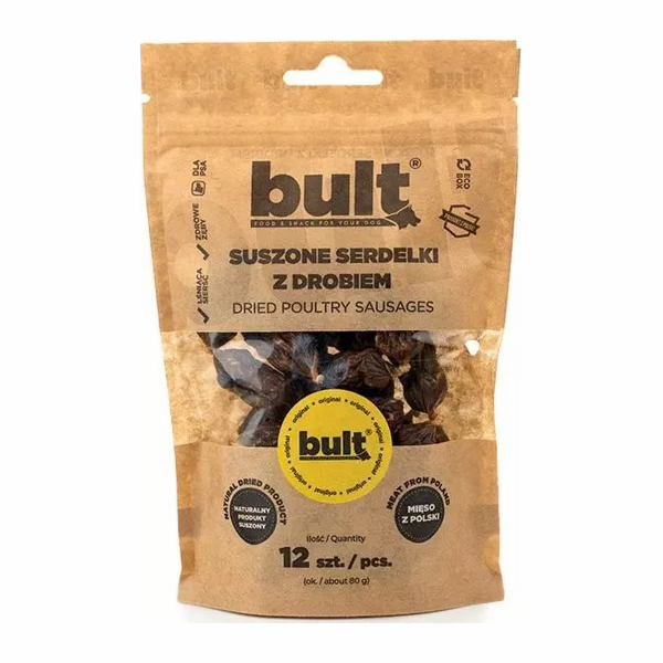 BULT Dried poultry sausages - pamlsek pro psa - 12