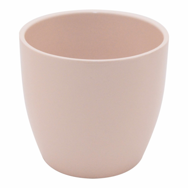 Květináč Domoletti Emi, keramický, O 26 cm, růžový