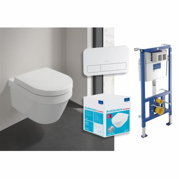 Závěsná toaleta Villeroy & Boch Architectura, 34,5 cm