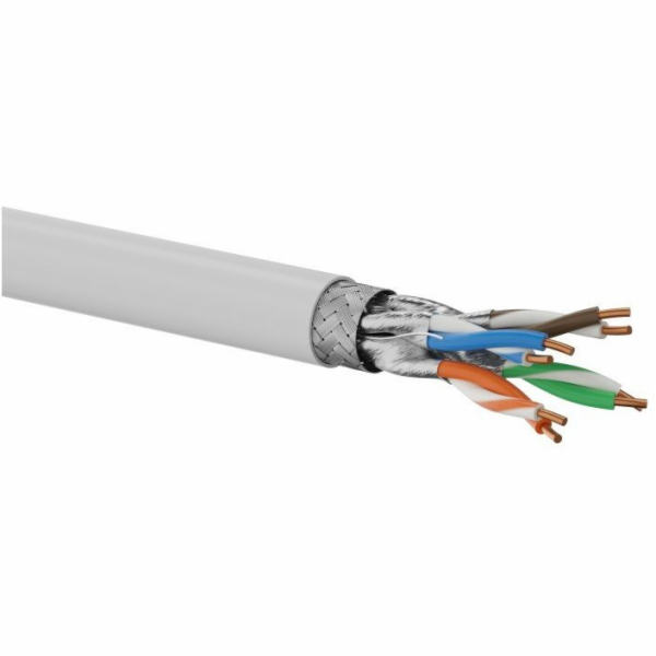 Q-LANTEC S/FTP cat.6A síťový kabel, kroucená dvojlinka, LSOH