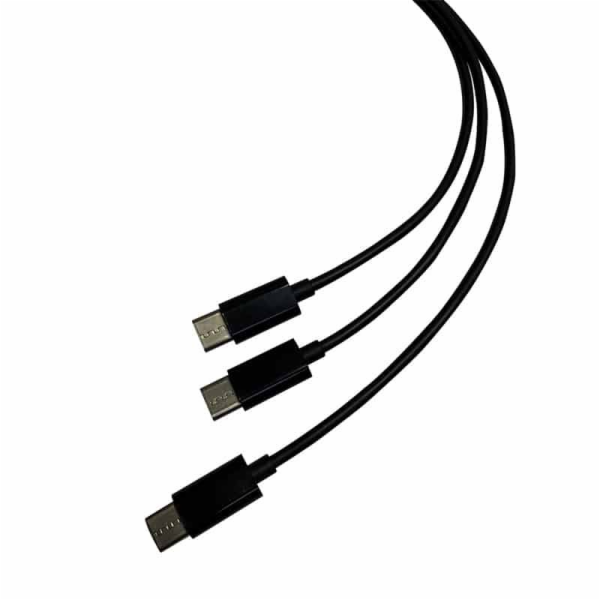 SteelPlay Dual Play & Charge kabel pro ovladače PS5, černý