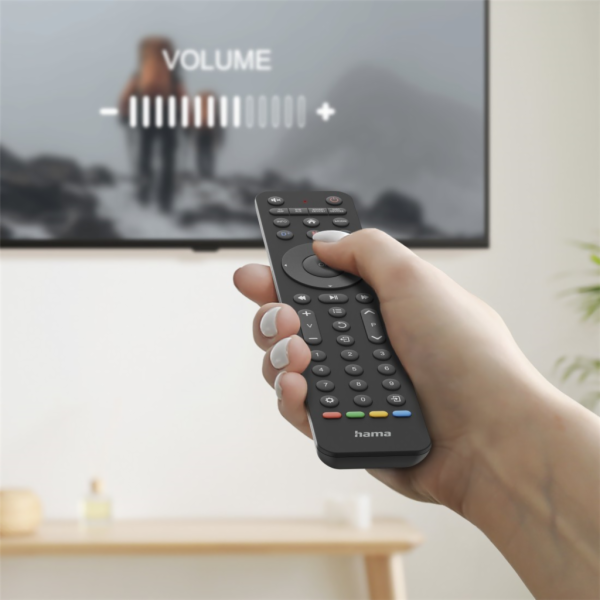 Hama Univerzální dálkový ovladač 8v1 Netflix, Prime Video