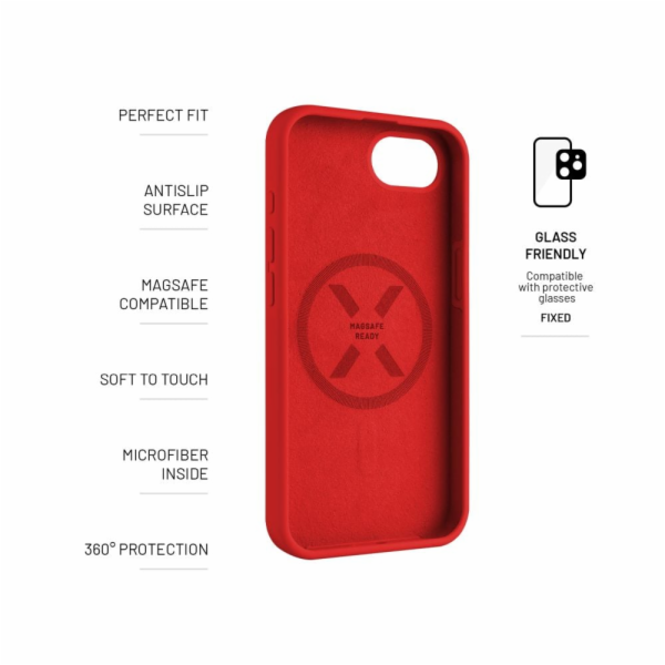 Zadní kryt FIXED MagFlow s podporou MagSafe pro Apple iPh...