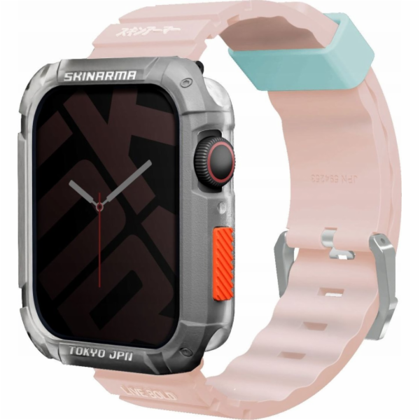 Řemínek pro Apple Watch Skinarma Shokku 45/44/42 mm světl...