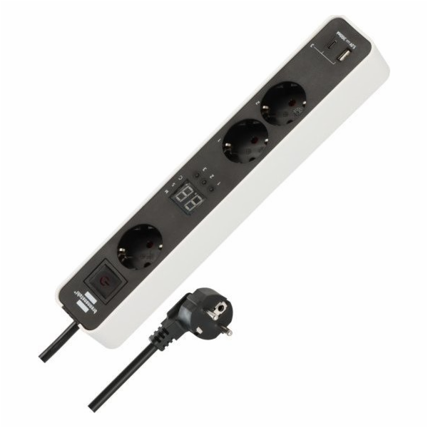 Brennenstuhl 1153230026 prodlužovací kabel 1,5 m 3 zásuvk...