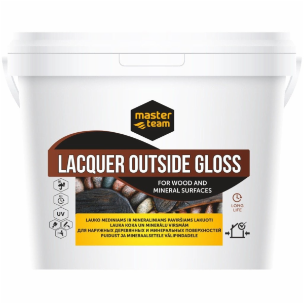 Varnish Master Team Lacquer vnější, lesklý, 3l