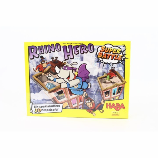 HABA Rhino Hero - Super bitva, desková hra