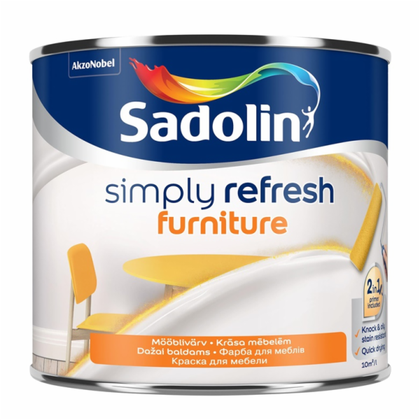 SADOLIN BARVA SIMPLY REFRESH NA NÁBYTEK BW 0,5L