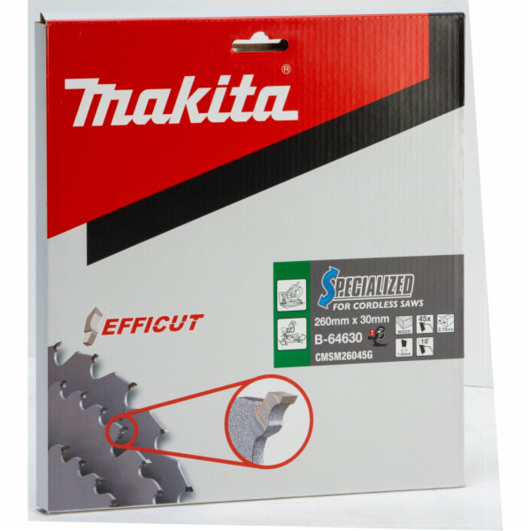 Makita EFFICUT Sägeb.260x30x45Z