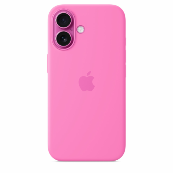 iPhone 16 Silicone Case with MagSafe - Peony