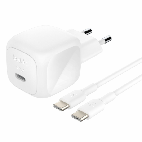 Belkin BOOST Charge USB-C 45W PD PPS+USB-C Cab.wh WCA013k...