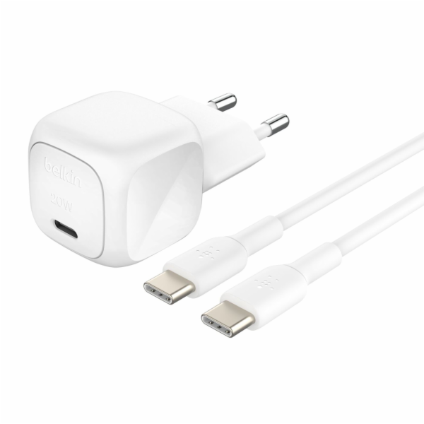 Belkin BOOST Charge USB-C 20W PD PPS 1m USB-C Cab.WCA009K...