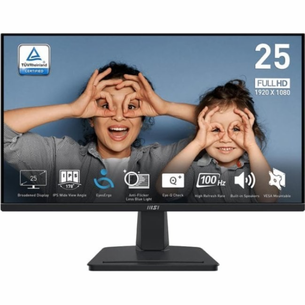 MSI Monitor PRO MP251 E2 24,5" LED/FHD/plochý/120Hz/černý
