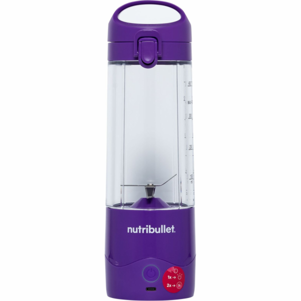 nutribullet NBP003PU tragbarer Standmixer, violett